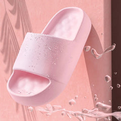 Ingvn  Eva Soft Sole Chunky Platform Slippers Women  Summer Thick Sole Cloud Slides Beach Sandals Woman Non-Slip Outdoor Flip Flops