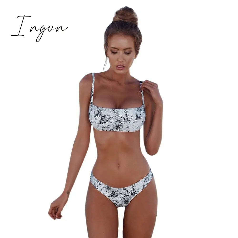 Ingvn - womens fashion Bikini Swimsuit Bottom Beachwear Push Up Padded Bra G- String Panties Swims Uit Women Bra Underwear Bathing Suit Beach Wear