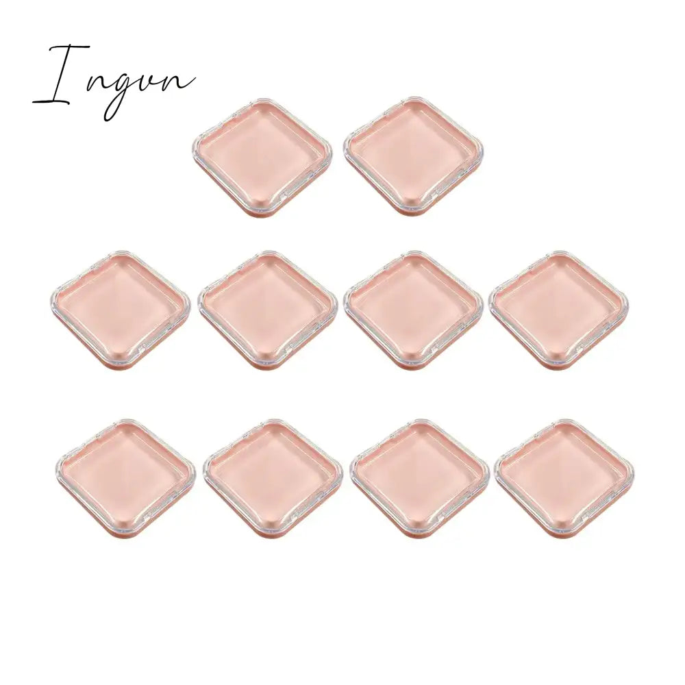 10Pcs Press on Nail Storage Box False Nail Packaging Box for Home Use