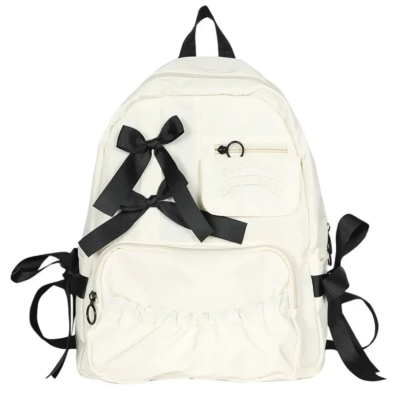 Ingvn  Fashion Backpack Canvas Women Backpack Anti-theft Shoulder Bags New School Bag for Teenager Girls School Backapck Female