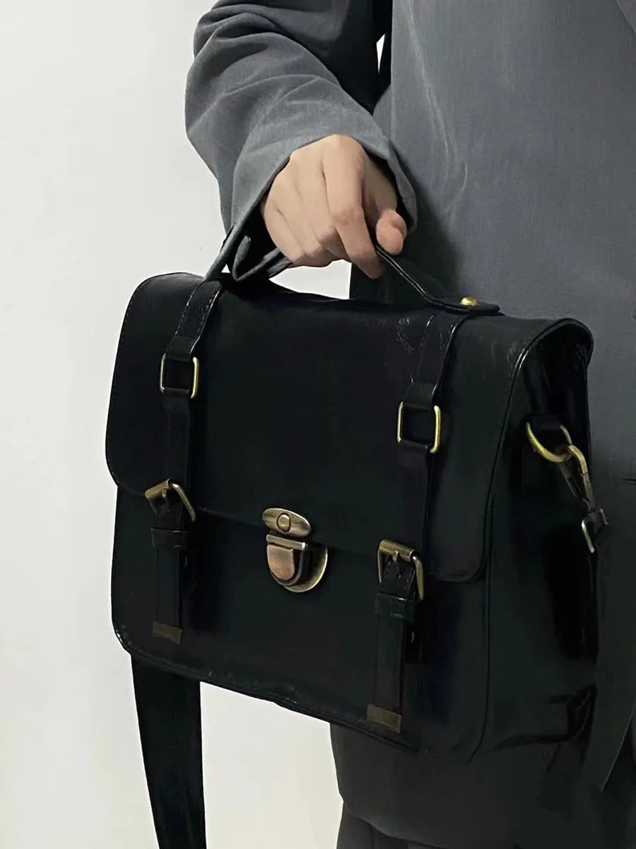 INGVN  Japanese Students Vintage Women Handbags Crossbody Streetwear Preppy Y2k Fashion Messenger Bag Trendy All Match Casual Backpacks
