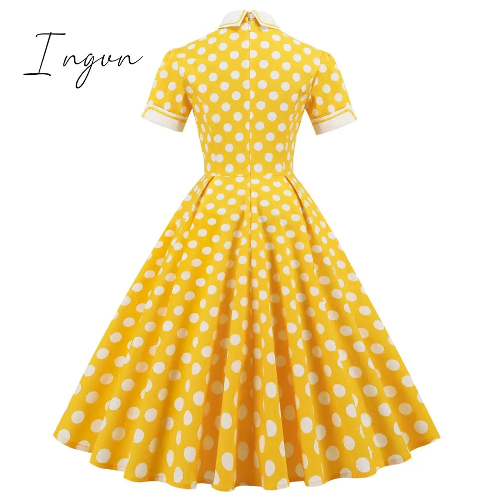 Ingvn - polka dot dress