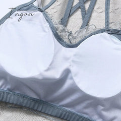 Ingvn - New Summer Sexy Cute Bikini Pink Sweet Suit Age Reduction Slim Fit Backless Women's 2-piece High Waist Swimsuit