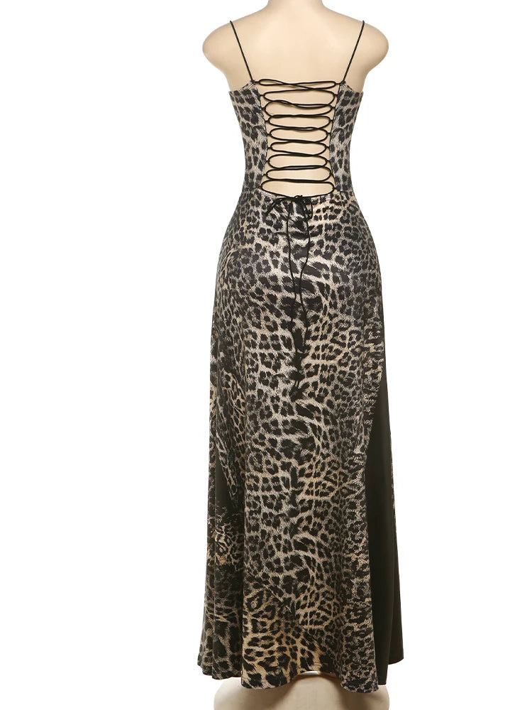 Summer Backless Shirring Dress Women Mesh Patchwork Sexy Coquette Sleeveless Birthday Party Clubwear Skinny Vestidos