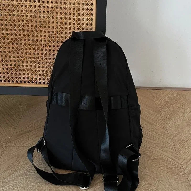 Ingvn  Y2k All Match Casual Women Schoolbags Vintage Trendy Chic Korean Travel Bags New Streetwear Preppy Simple Backpacks for Students