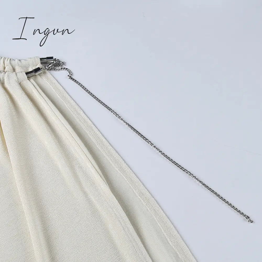 Ingvn - Sexy Asymmetric CutOut One Shoulder High Split Long Maxi Dresses for Women Fashion Party Vacation Outfits