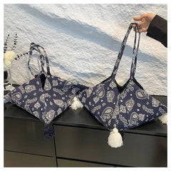 Ingvn  Women's Fashion New Bag Thai Zongzi Bag Fashion Shoulder Bag Fringe Bag Bagutte Bag Bags For Women Bolsos Para Mujeres Tendencia