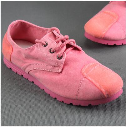 Summer New Style  Women's Singles Shoes Old Beijing Cloth Shoes Denim Canvas Shoes +Pure hand embroidered insole
