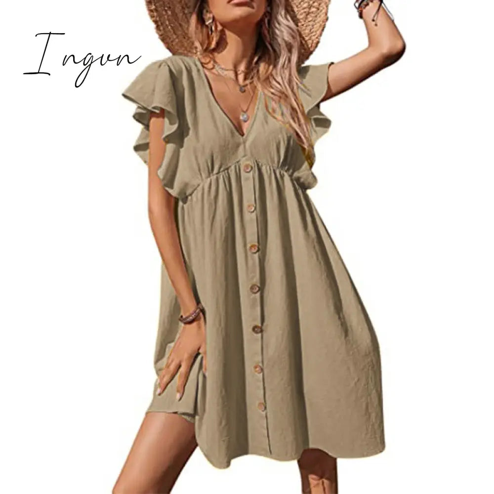 Ingvn - new v neck dress
