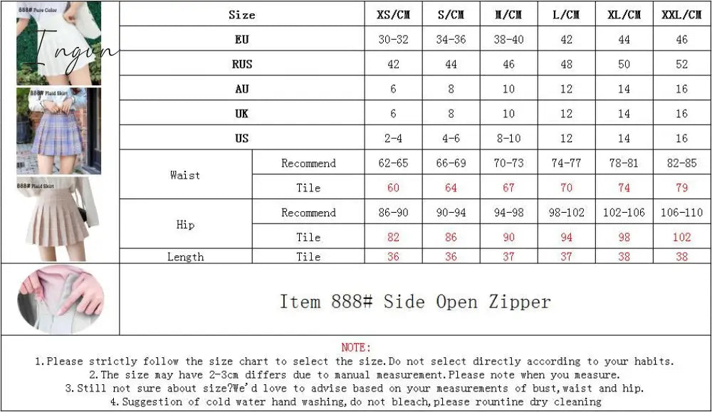 Ingvn - Y2k Summer Korean Fashion Short Women Skirt Casual Slim Elastic High-Waisted Striped Harajuku Pleated Plaid A-Line Mini Skirts