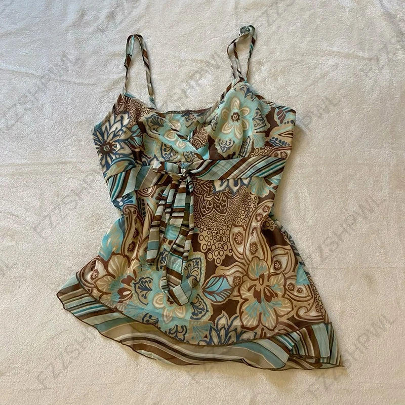 2000s New Fashion Hot Girls Casual Leopard Print Tube Top Punk EMO Rock Aesthetic Crop Top Y2K Harajuku Retro Women's Streetwear
