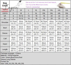 Ingvn - Summer Party Long Maxi Dress Women Long Sleeve Slit Vintage Printed Pleated Bohemian Beach Sundress Casual Vestido