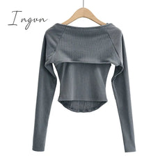 Ingvn - Sexy cropped tops women 2023 Summer knit tank top fish bone corset top white crop top ribbed cute black tops sets punk clothes