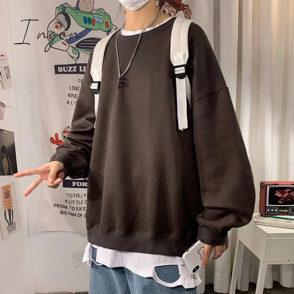 Ingvn - Women Letter Designer Love Y2k Hoodies Female Harajuku Korean Fashion Sweatshirts Girl Vintage Streetwear Hoodie