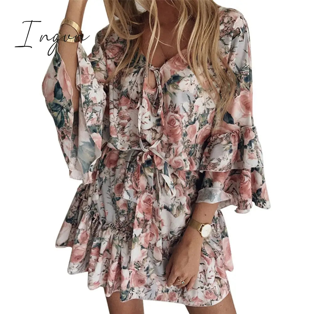 Ingvn - pullover slimming dress