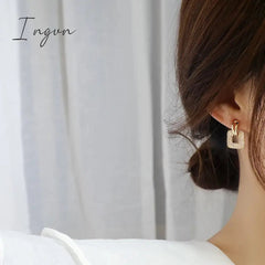 Hot Sale Exquisite Luxury Zircon Stud Earrings For Women AAA Zircon Shiny Rhinestone Geometrical Earring Party Wedding Jewelry