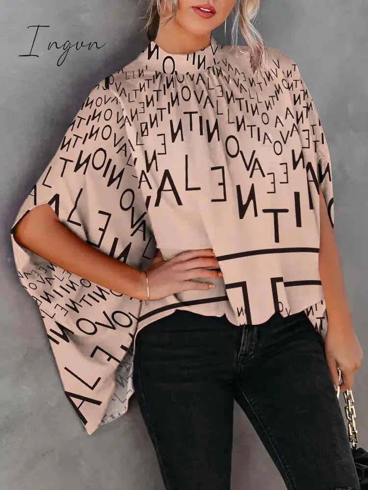 Ingvn - Summer Short Sleeve Loose Top Femme Blouse Women Fashion Casual Womens Tops And Blouses Ladies Print Shirt Shirts Elegant