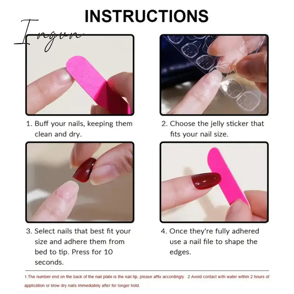 Halloween Red Bloodstain False Nails Long Coffin Ballet Full Cover Press On Detchable Fake Nail
