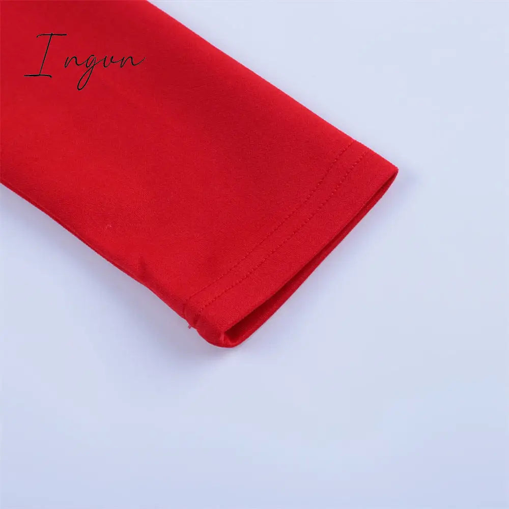 Ingvn - Long Elegant Dresses For Women Summer One Shoulder Maxi Dress Bodycon Sexy Black Slit Fomal