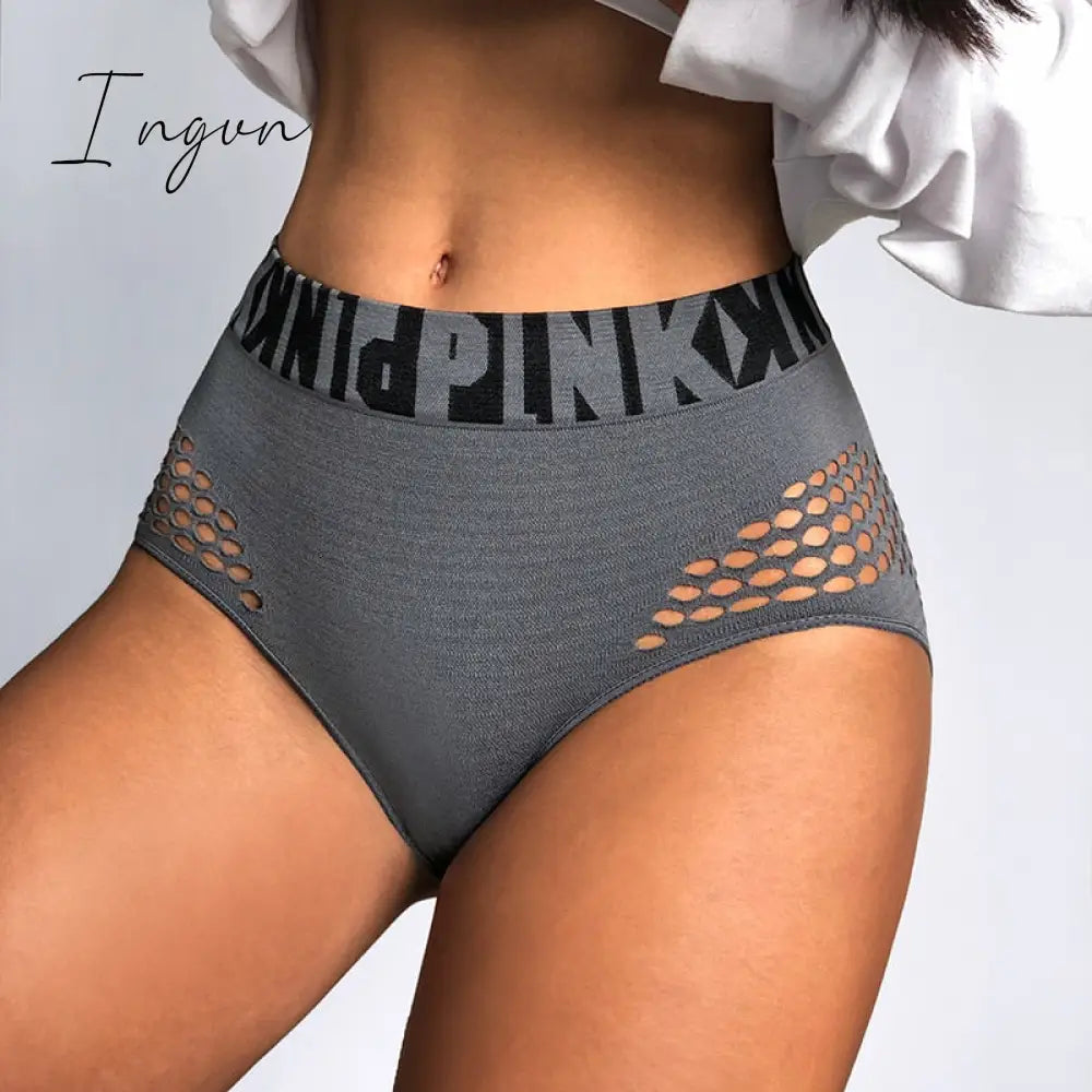 Ingvn - Sporty Style Briefs Women’s Panties Sexy Seamless Underwear Sport Yoga Body Shaper