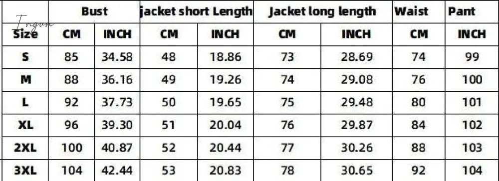 Ingvn - Women Fashion Trends Women’s Suit Pantsuit African Long - Sleeved Coat + Trousers Two -