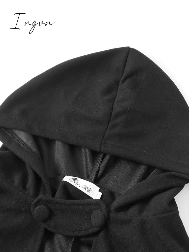 Ingvn - Women’s Coat Cloak / Halloween Capes Long Layered Green Black Blue Gray Stylish Christmas