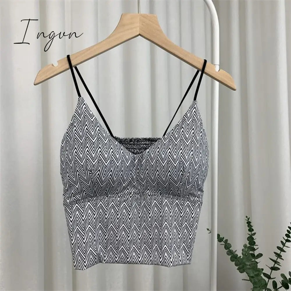 Ingvn - Y2K Tops Women Corset Top Korean Fashion Leopard Crop Camis Streetwear Sexy Tank Coquette