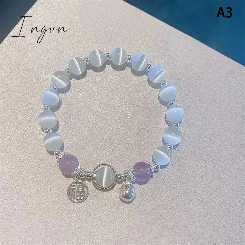 Sea Blue Treasure Moonlight Crystal Bracelet